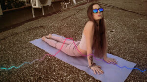 Rooftop Zen With a Twist: Nina, Yoga, and Fireflies